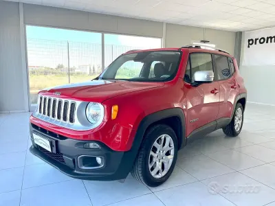 Begagnad Jeep Renegade Limited 120 HK (88 kW) 2016 Röd SUV
