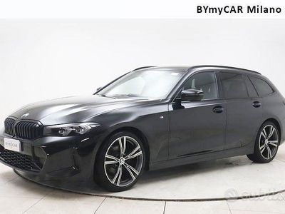 Usata BMW 320e M Sport 2023 Nero Station wagon