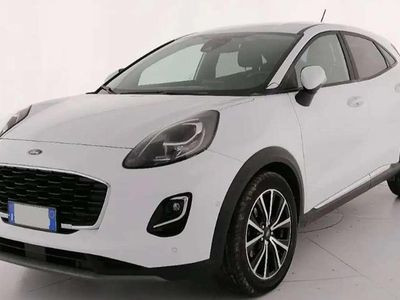 Usata Ford Puma Titanium S 125 CV (91 kW) 2022 Bianco gelato pastello extra SUV