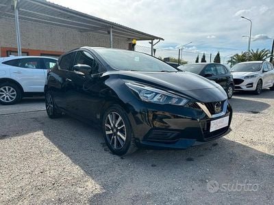 Usata Nissan Micra Acenta 90 CV (66 kW) 2018 Nero Berlina
