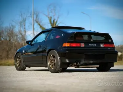 Usata Honda CR-X 1990 Nero Utilitaria