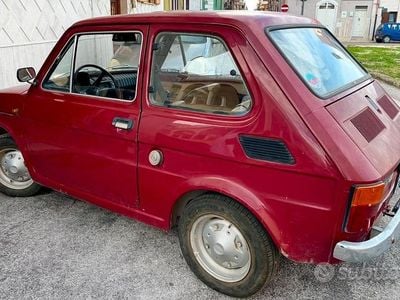 Usata Fiat 126 1970 Rosso Utilitaria