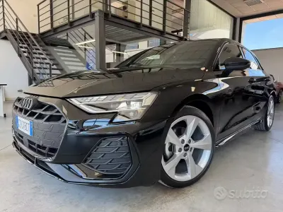 Usata Audi A3 S-Line 150 CV (110 kW) 2025 Nero mythos metallizzato Berlina