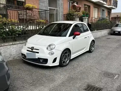 Usata Abarth 500 135 CV (99 kW) 2014 Bianco Berlina