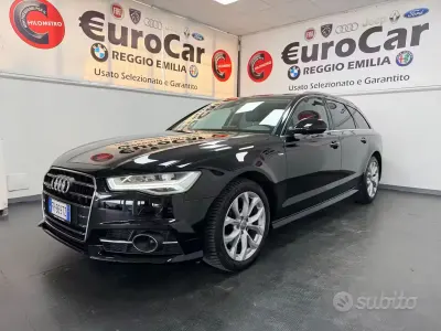 Begagnad Audi A6 S-Line 190 HK (139 kW) 2018 Svart Kombi