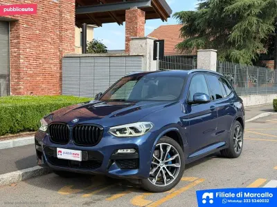 Usata BMW X3 M Sport 231 CV (169 kW) 2018 Blu/azzurro SUV