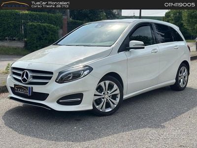 Usata Mercedes B180 109 CV (80 kW) 2017 Bianco Monovolume