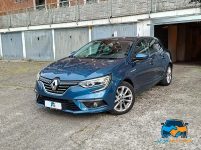 Brugt Renault Mégane IV Intens 110 HK (80 kW) 2018 Blå Sedan