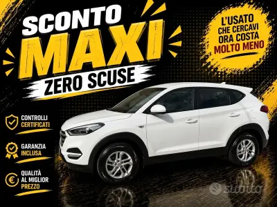 Usata Hyundai Tucson 116 CV (85 kW) 2017 Grigio SUV