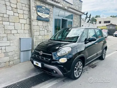 Usata Fiat 500L Cross 95 CV (69 kW) 2018 Nero Monovolume