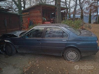 Usata Alfa Romeo 164 1990 Blu Berlina