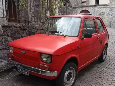 Usata Fiat 126 1970 Rosso