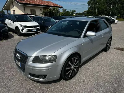 Usata Audi A3 Ambiente 105 CV (77 kW) 2007 Argento Utilitaria