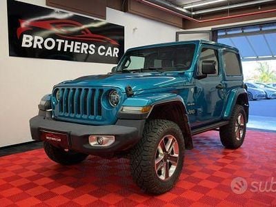 Usata Jeep Wrangler Sahara 200 CV (147 kW) 2020 Azzurro SUV