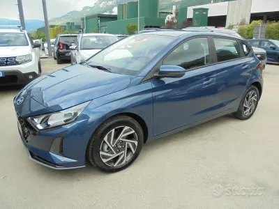 Nuova Hyundai i20 100 CV (73 kW) 2026 Blu Utilitaria