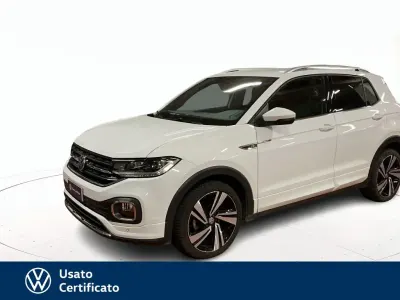 Usata VW T-Cross Advance 116 CV (85 kW) 2019 Bianco / pastello SUV