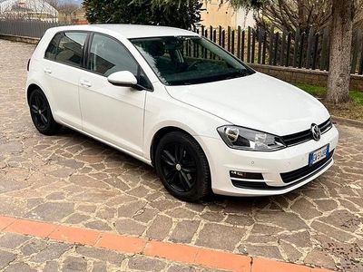 Usata VW Golf VII 110 CV (80 kW) 2014 Bianco Berlina