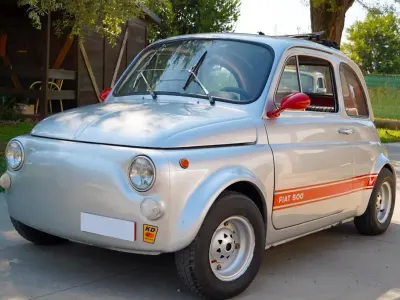 Begagnad Fiat 500 Abarth 18 HK (13 kW) 1970 Gul Halvkombi
