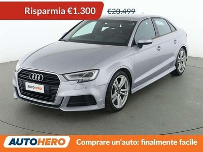 Usata Audi A3 Sport 150 CV (110 kW) 2018 Grigio Berlina
