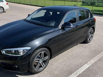 Usata BMW 116 Sport Line 116 CV (85 kW) 2018 Nero Utilitaria