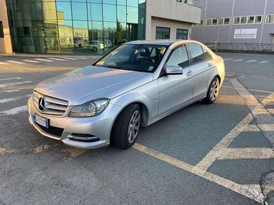 Usata Mercedes C200 Executive 136 CV (100 kW) 2011 Argento Berlina