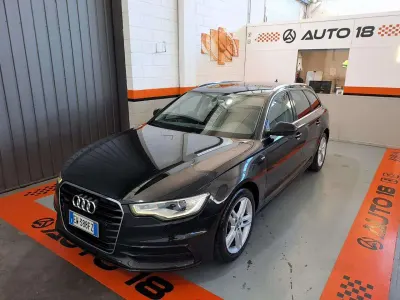 Usata Audi A6 Business Plus 245 CV (180 kW) 2014 Nero Station wagon