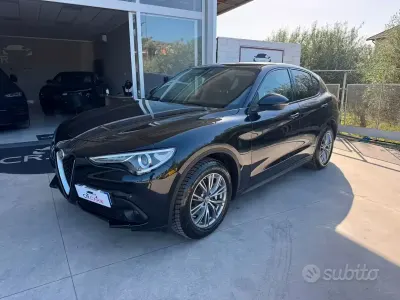 Usata Alfa Romeo Stelvio Super 190 CV (139 kW) 2021 Nero SUV