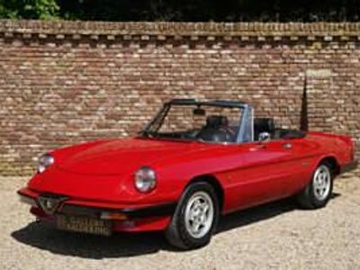 Usata Alfa Romeo Spider 120 CV (88 kW) 1990 Rosso Cabrio