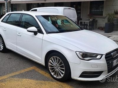 Usata Audi A3 Business 110 CV (80 kW) 2015 Bianco Station wagon