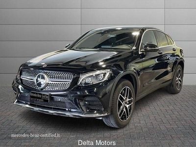 Usata Mercedes GLC250 Premium 204 CV (150 kW) 2019 Nero metallizzato Coupé