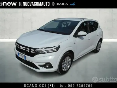 Usata Dacia Sandero Expression 101 CV (74 kW) 2023 Bianco Berlina