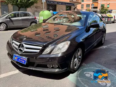 Usata Mercedes E250 Avantgarde 204 CV (150 kW) 2009 Nero Coupé