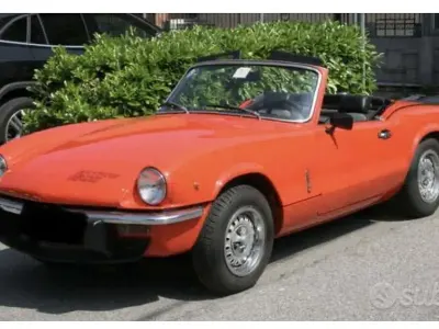 Usata Triumph Spitfire 1980 Arancione Cabrio