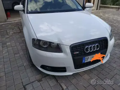 Usata Audi A3 140 CV (102 kW) 2008 Bianco Utilitaria