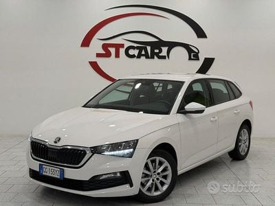 Usata Skoda Scala Ambition 110 CV (80 kW) 2021 Bianco Utilitaria