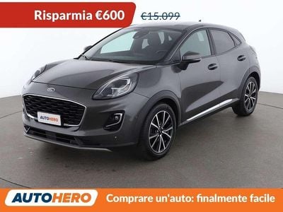 Usata Ford Puma Titanium 120 CV (88 kW) 2020 Grigio SUV