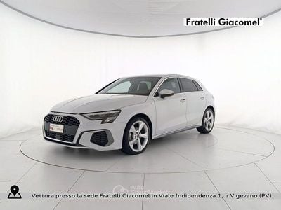 Usata Audi A3 S-Line 150 CV (110 kW) 2024 Bianco ghiaccio metallizzato Berlina