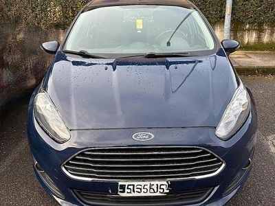 Usata Ford Fiesta 80 CV (58 kW) 2014 Blu Utilitaria