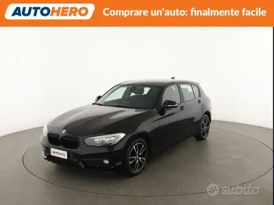 Usata BMW 114 Advantage 95 CV (69 kW) 2016 Nero Utilitaria