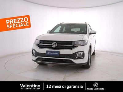 Usata VW T-Cross R-line 110 CV (80 kW) 2022 Bianco SUV