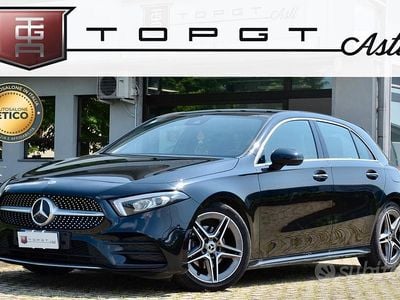 Usata Mercedes A200 AMG line 150 CV (110 kW) 2021 Nero Berlina