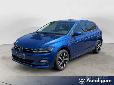 Usata VW Polo Highline 95 CV (69 kW) 2020 Blu Utilitaria