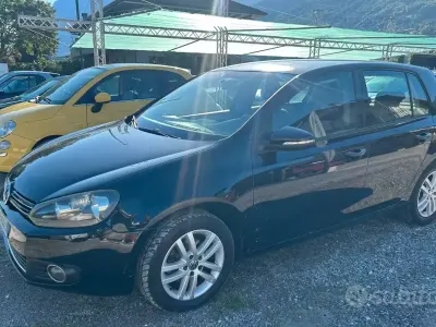 Usata VW Golf VII Highline 105 CV (77 kW) 2012 Nero Berlina