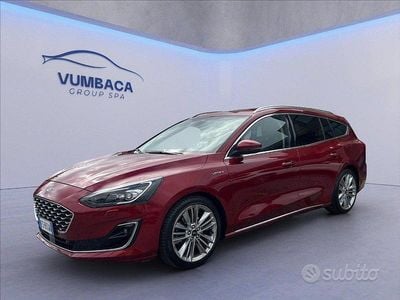 Usata Ford Focus Vignale 150 CV (110 kW) 2018 Rosso Station wagon