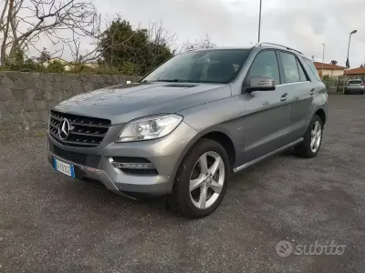 Usata Mercedes ML250 Premium 204 CV (150 kW) 2012 Grigio SUV