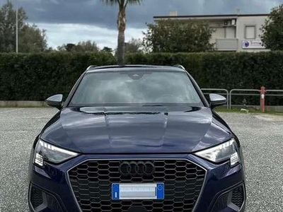 Usata Audi A3 S-Line 150 CV (110 kW) 2021 Blu/azzurro Berlina