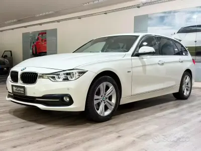 Usata BMW 318 Efficient Dynamics 150 CV (110 kW) 2018 Bianco Station wagon