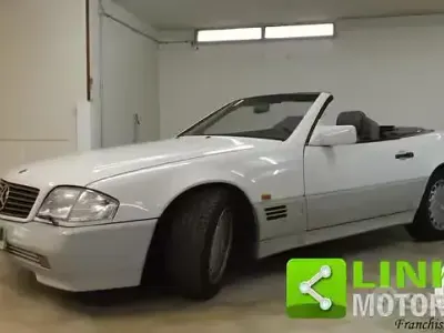 Usata Mercedes SL300 231 CV (169 kW) 1989 Bianco Cabrio