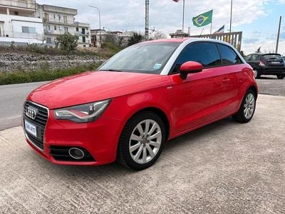 Usata Audi A1 Ambition 122 CV (89 kW) 2011 Rosso Utilitaria