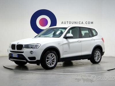 Usata BMW X3 xLine 190 CV (139 kW) 2016 Bianco SUV